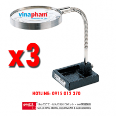 Kính lúp để bàn công nghiệp (độ phóng đại x3)