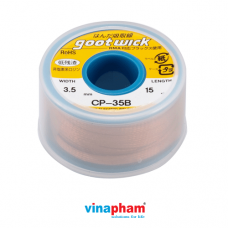 Cuộn dây hút thiếc dài 15m Goot Wicks CP-35B phi 3,5mm